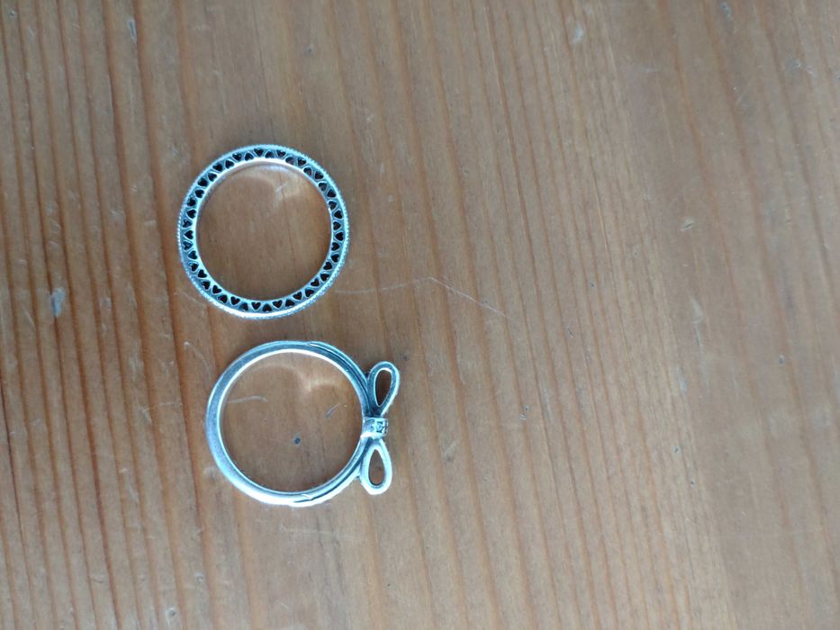 Pandora komplet pierścionków