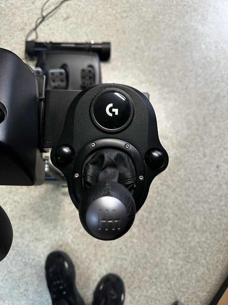 Zestaw Logitech G920 + Shifter + Wheel Stand Pro |Stan BDB|XBOX|PC