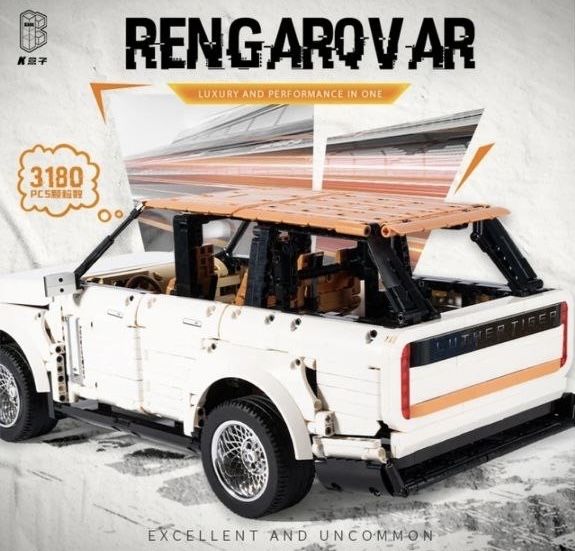 Конструтор Lego Range Rover(3180 деталей) 1:8 Маштаб