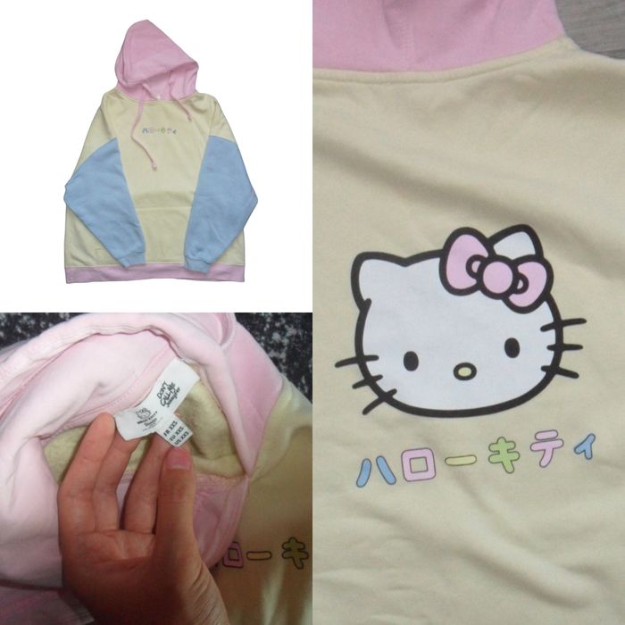 hello kitty sanrio миле худі пастельні кольори