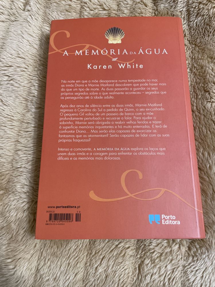 A Memória da Água - Karen White