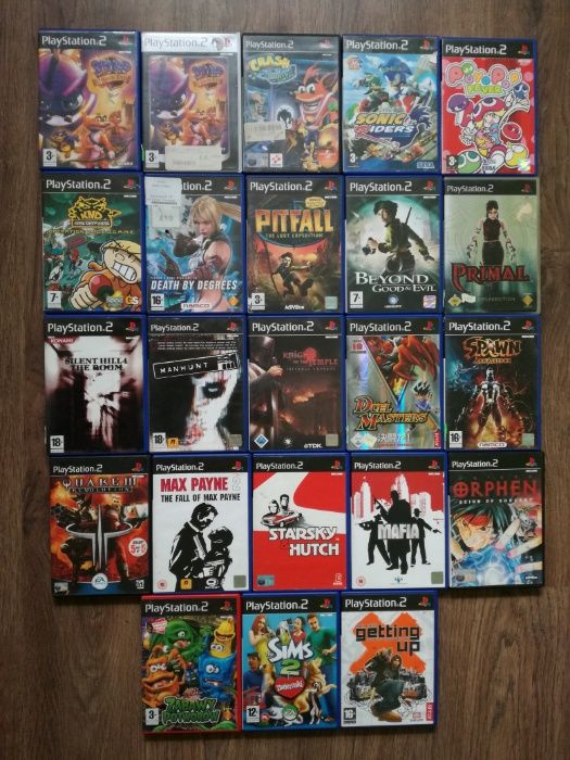 Gry sony playstation 2 ps2 duży wybór zestaw dla dzieci wysyłka opis