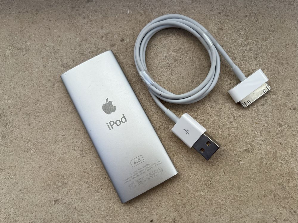Ipod nano 4 8gb livre silver