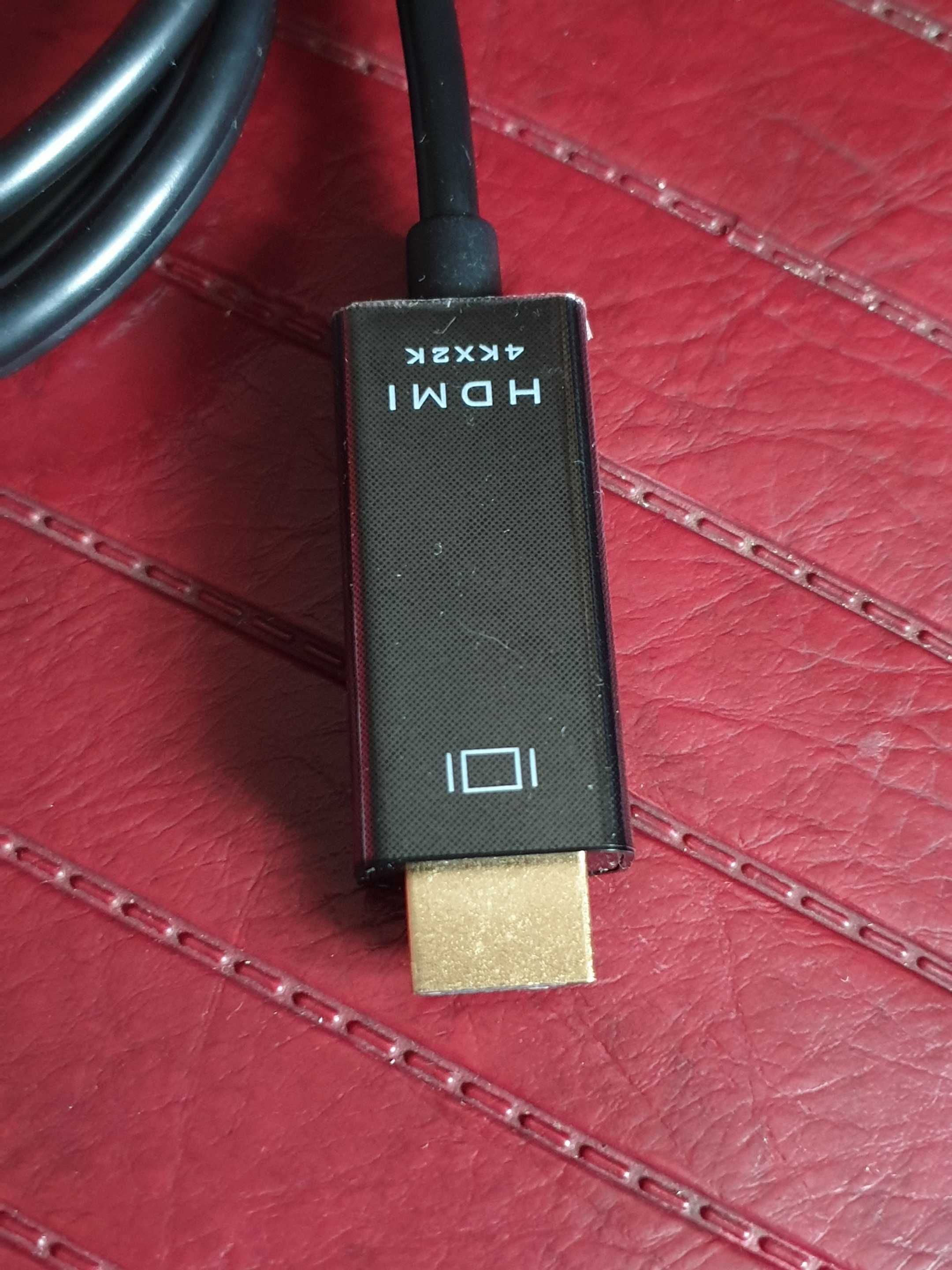 Кабель-переходник DP (Display Port) to HDMI FullHD, 2K, 4K