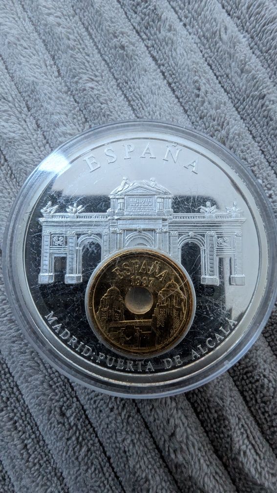 Moneta kolekcjonerka Hispzania