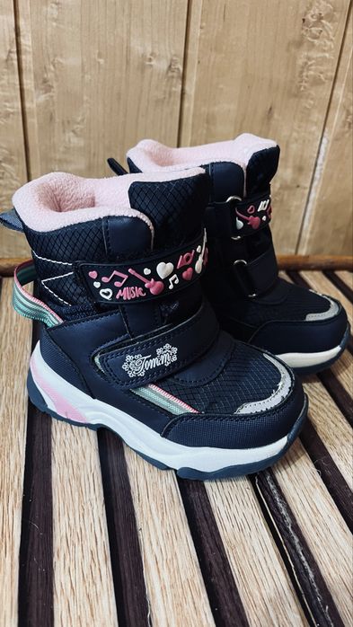 Термо чоботи для дівчинки зимові Tom. m