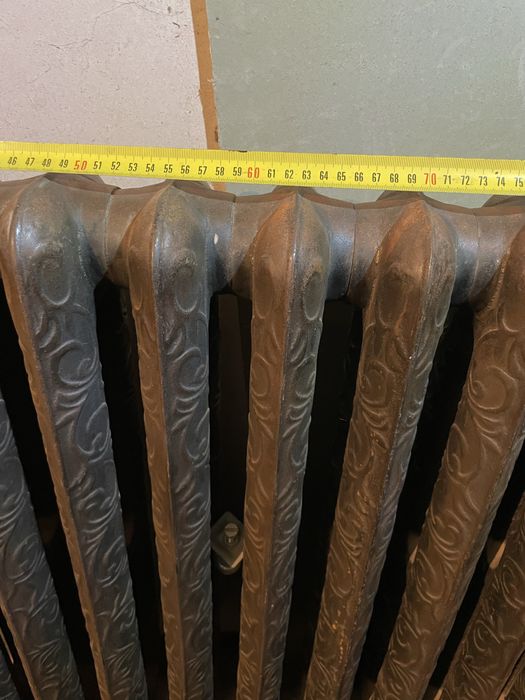 Чугунні чавунні батареї привезені з Англії