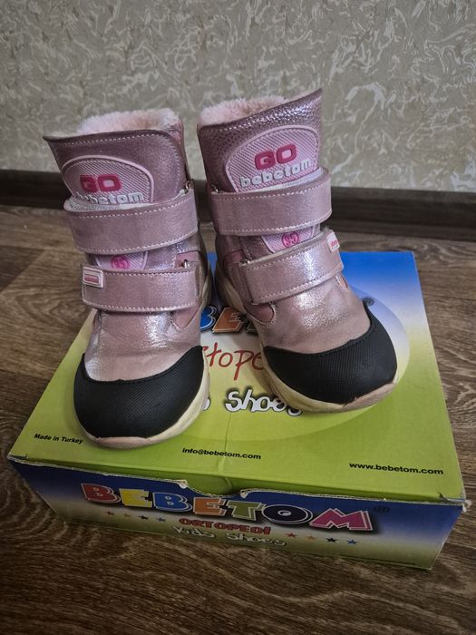 Зимние ботинки на девочку, Bebetom