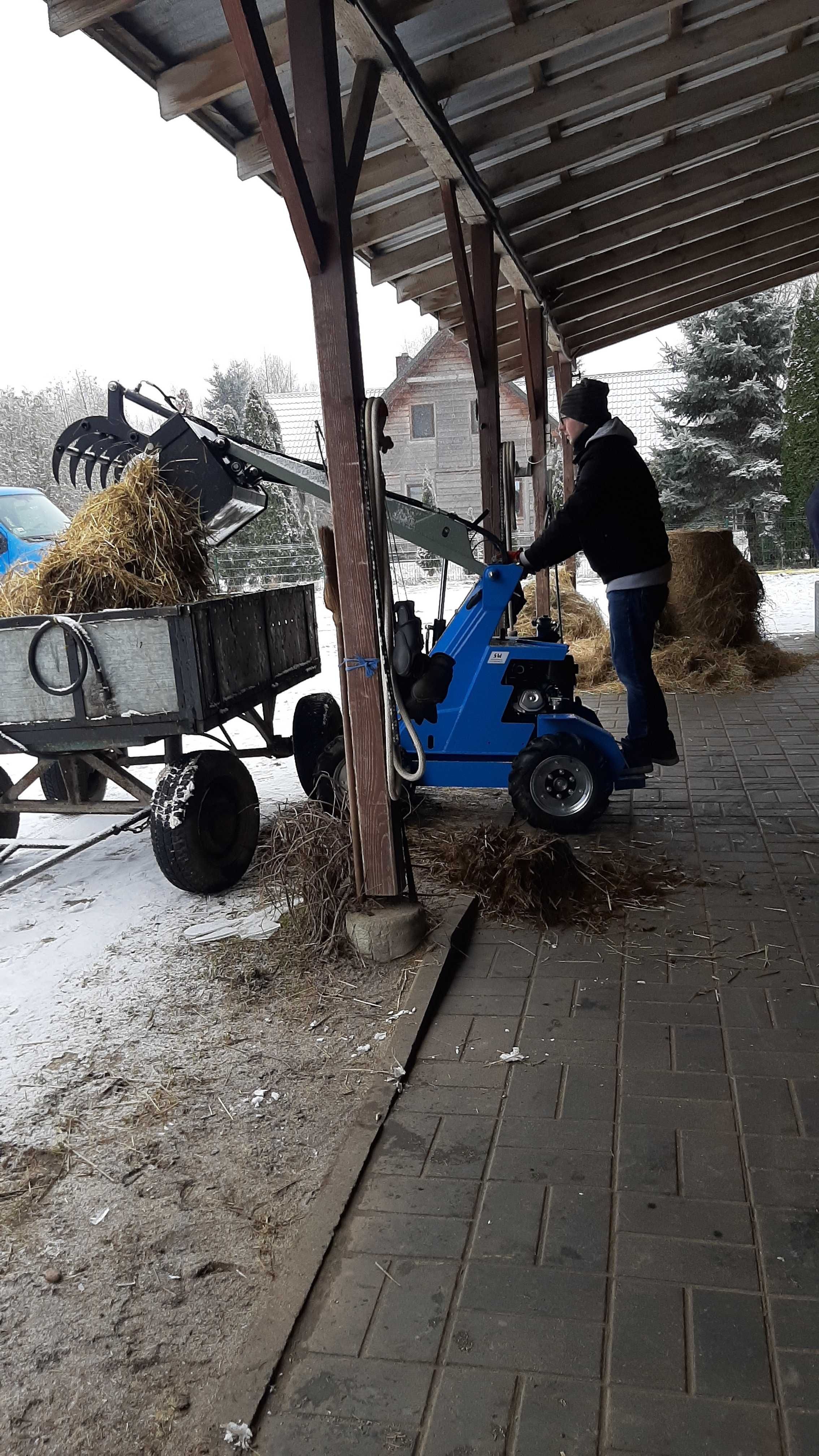 Ładowarka MiniSM skid-steer Nowa Miniładowarka Operator Stojący