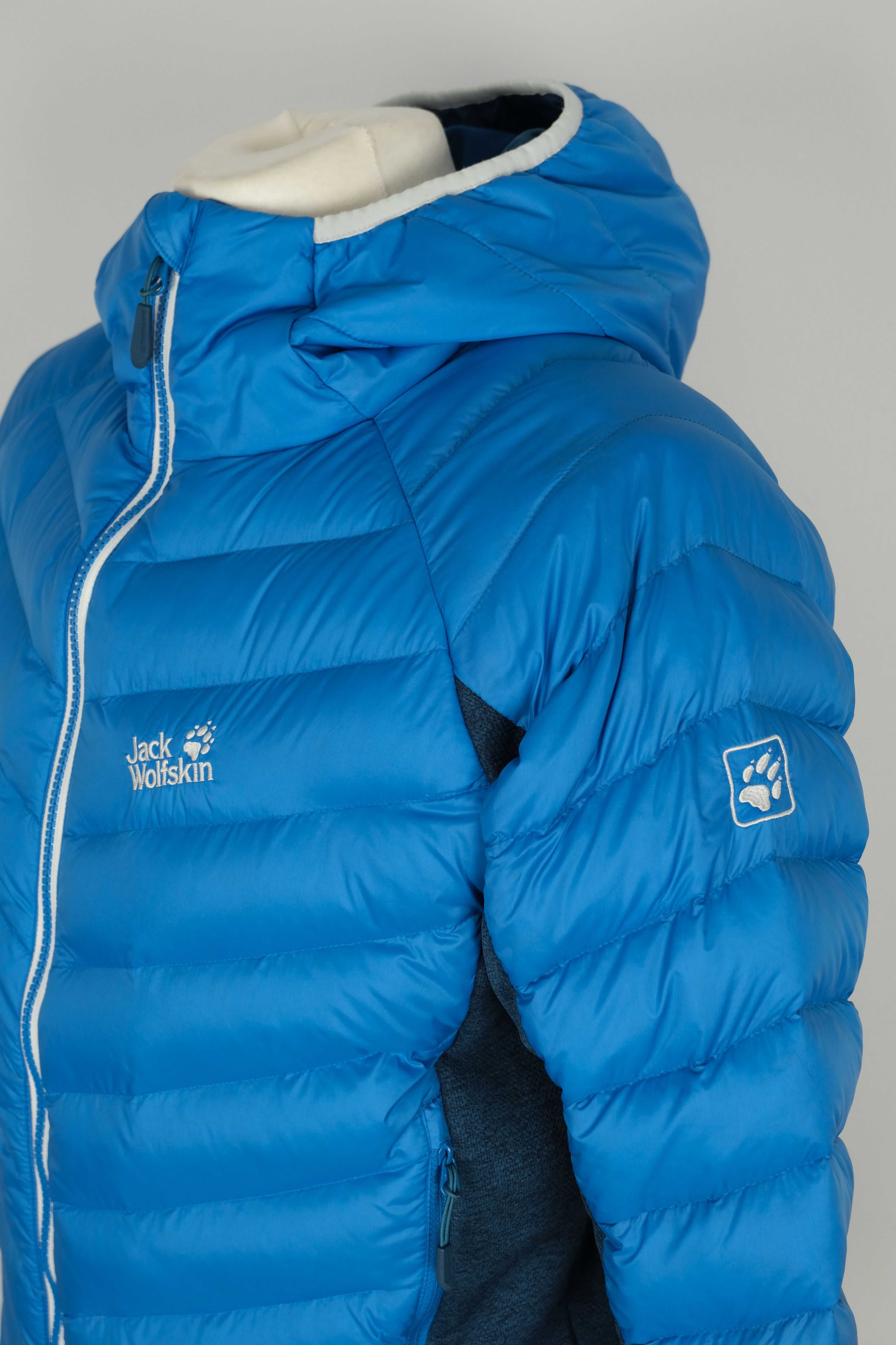 Jack Wolfskin stormlock hybryda puchowa pikowana r M