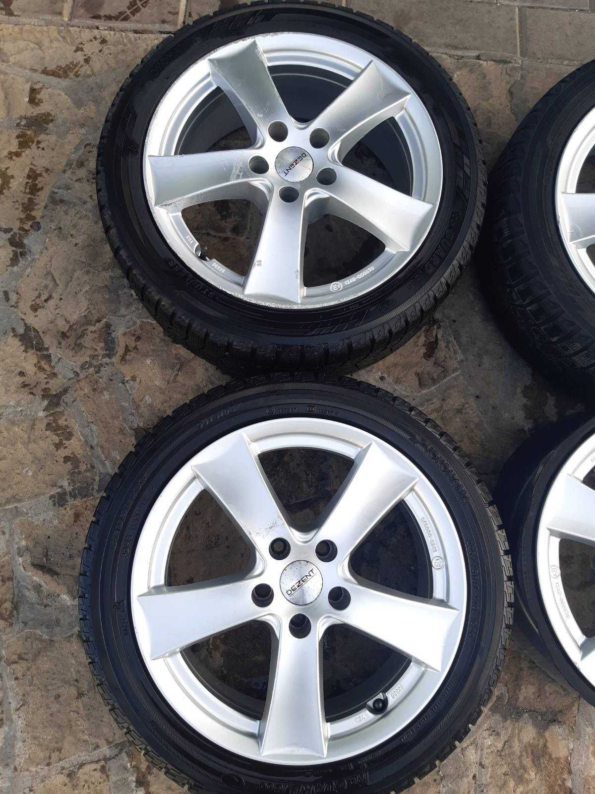 Диски Dezent R17 225/45R17 ET40 5/112 VW Audi Seat