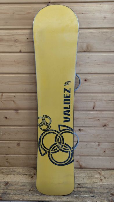 Deska snowboardowa CRAZY CREEK VALDEZ 125 cm + wiązania (617)
