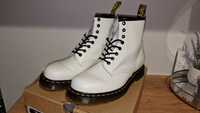 Dr Martens 1460 White Smooth 42 nowe gwar. glany faktura białe botki