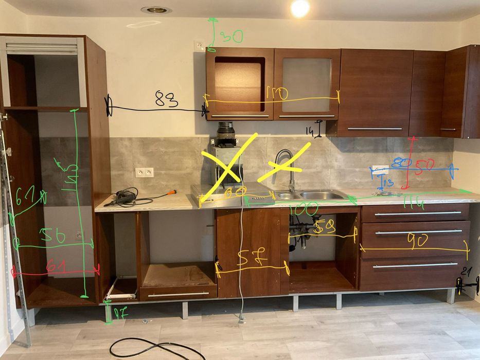 Meble do kuchni narożnej lub wlasnej aranżacji