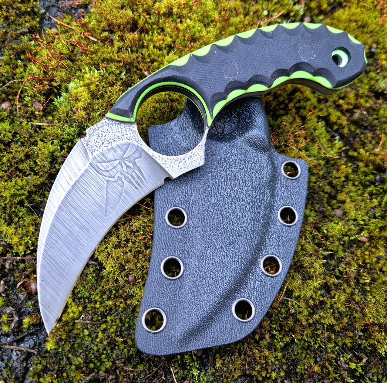 Nóż Custom ręcznie robiony Stal NC11LV 4.5 mmHandmade