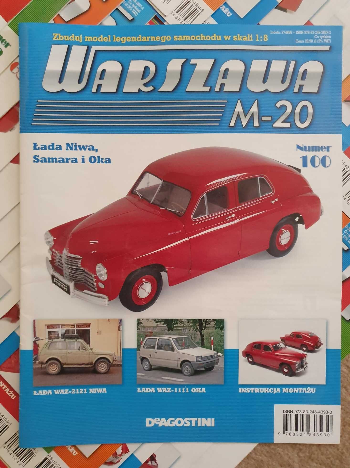 Warszawa M-20 kolekcja gazet 100 numerów