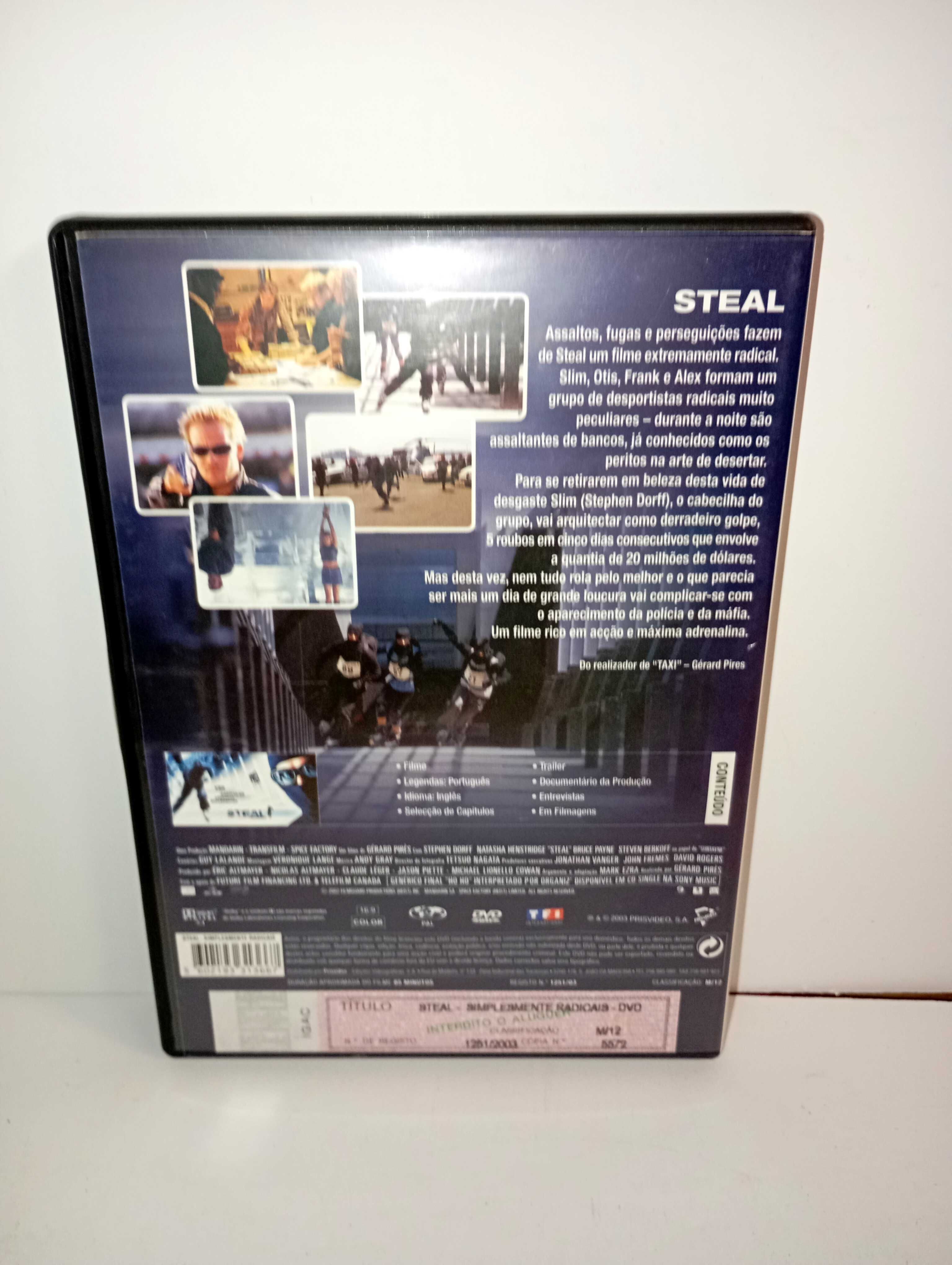 Steal, Simplesmente Radicais - DVD Original