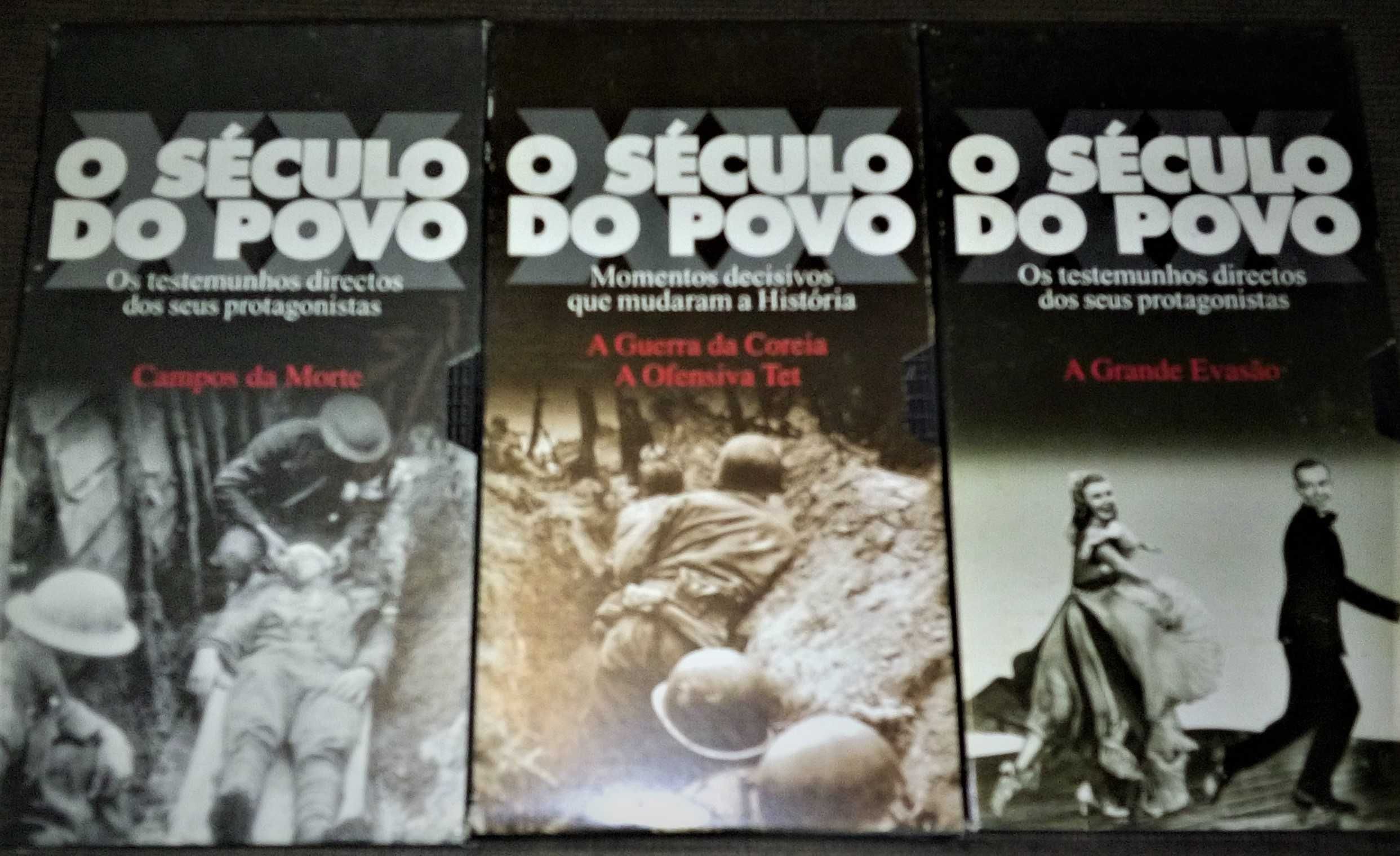 Cassetes VHS da Coleção "O Século do Povo"