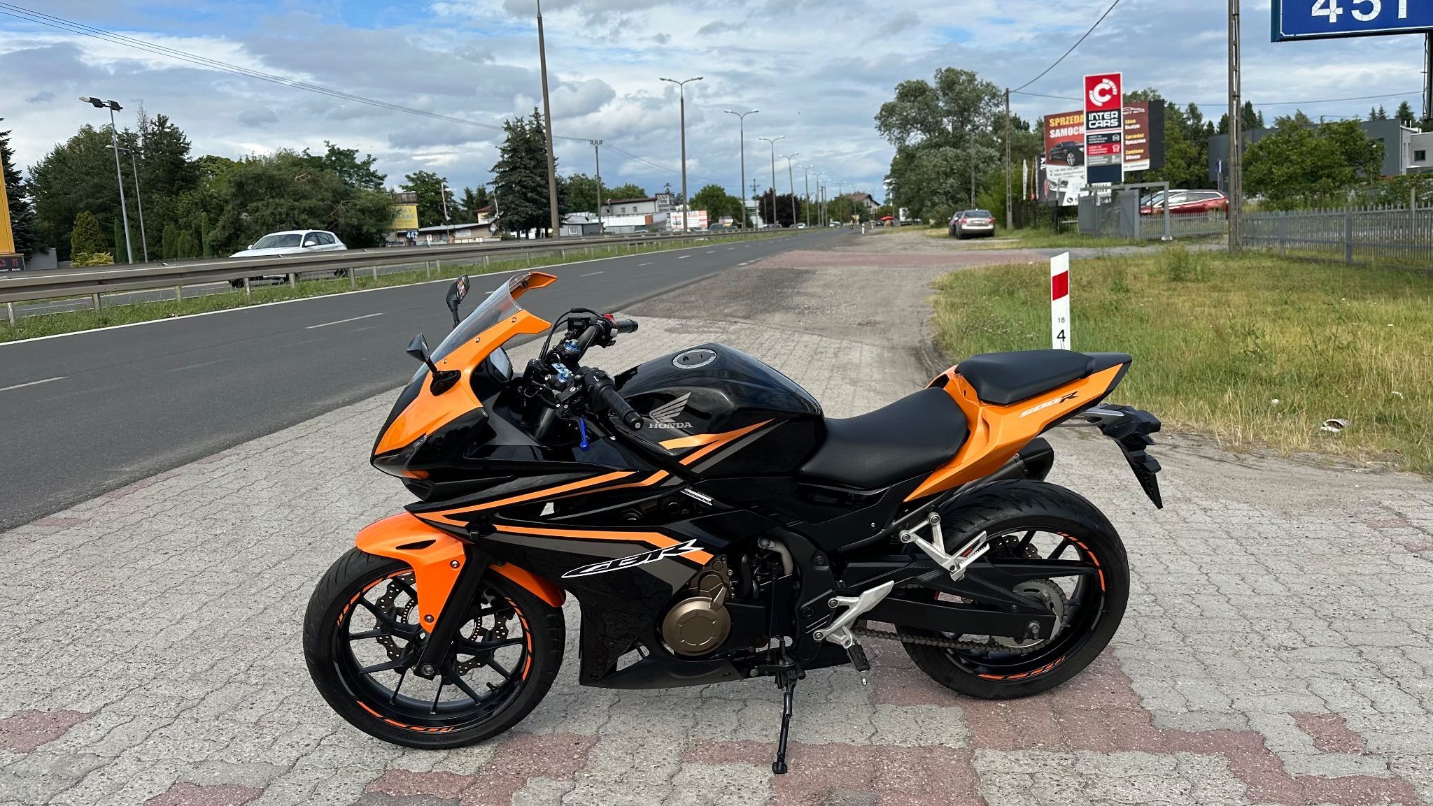 Honda CBR 500  na kat. A2