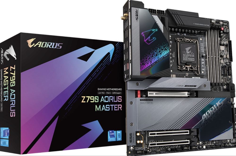 Gigabyte Aourus Master Z790 + i7 13700kf /  LGA1700 / DDR5 / E-ATX
