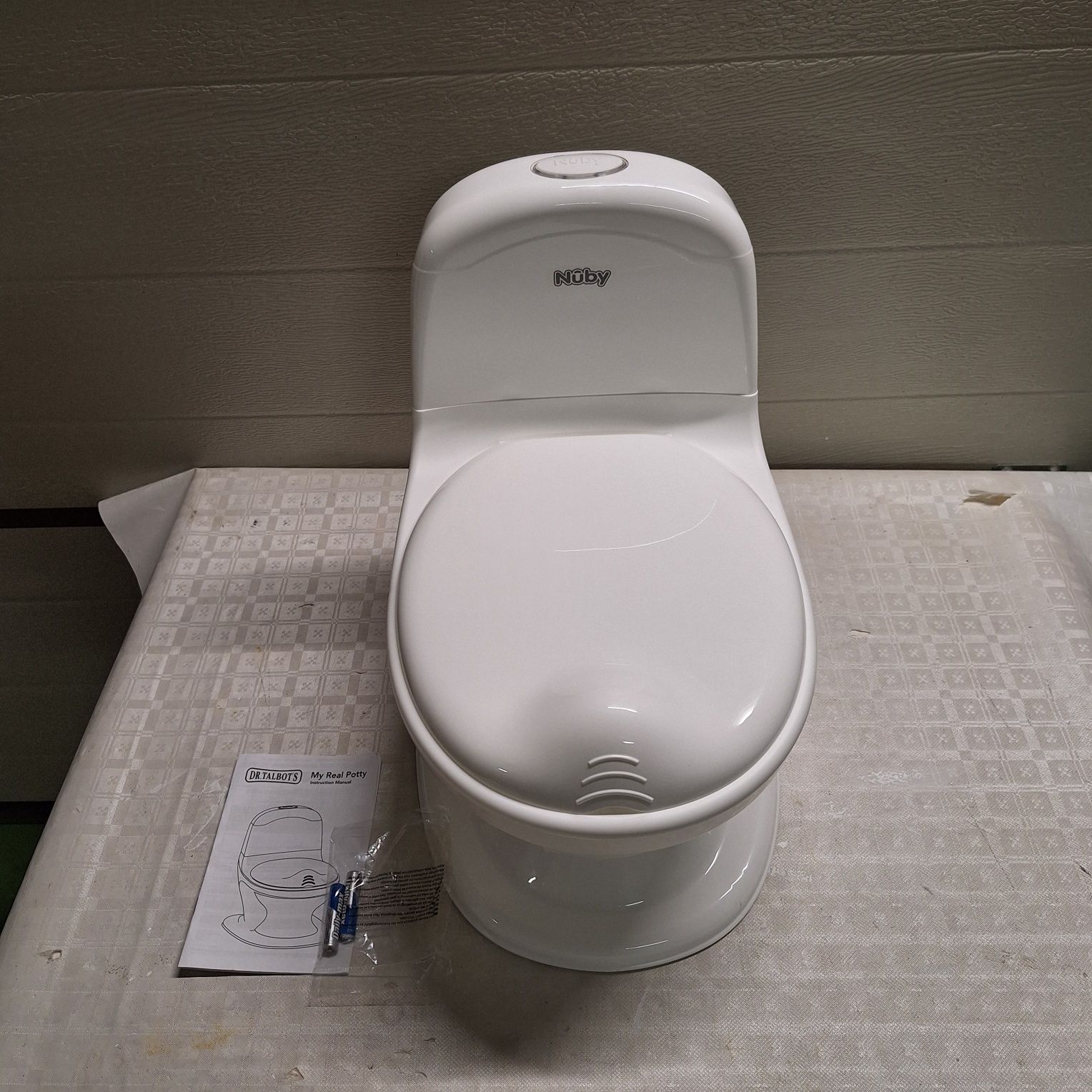 Nocnik toaleta z dźwiękiem Nuby Dr. Talbot's - My Real Potty