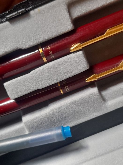 Parker 95 caneta e lapiseira bordô
