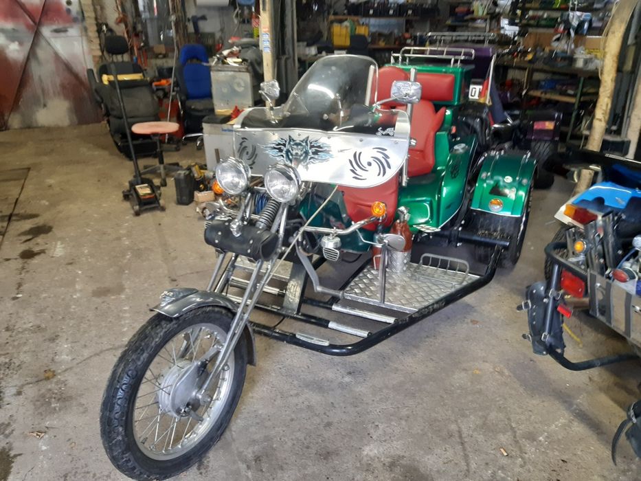 Trike Trajka 3 szt Trzykołowiec Garbus Rewaco Boom WK