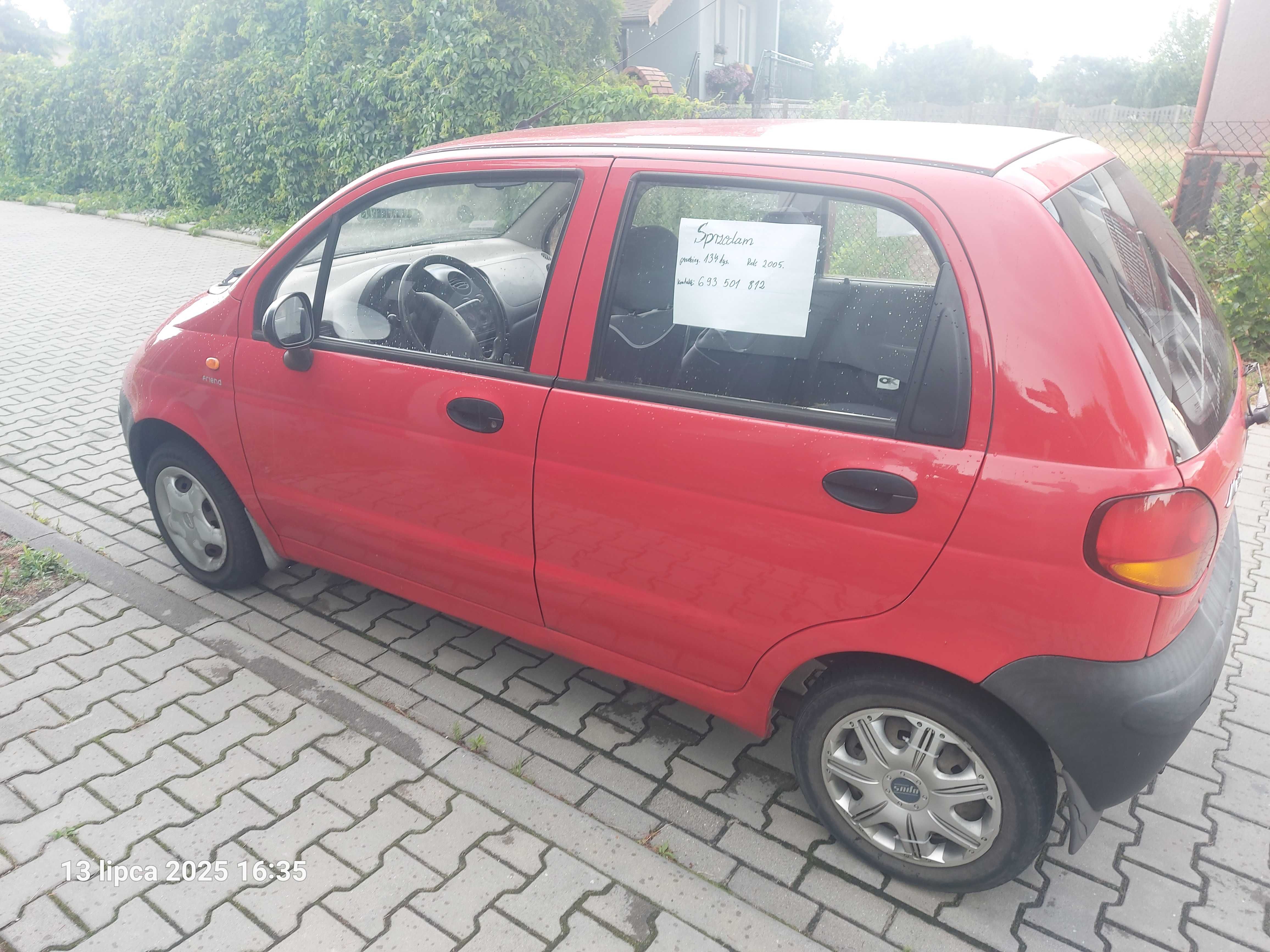 Samochód osobowy Daewoo Matiz
