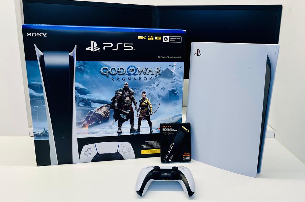 PlayStation 5 Slim - 1TB + 1TB (disco rígido)