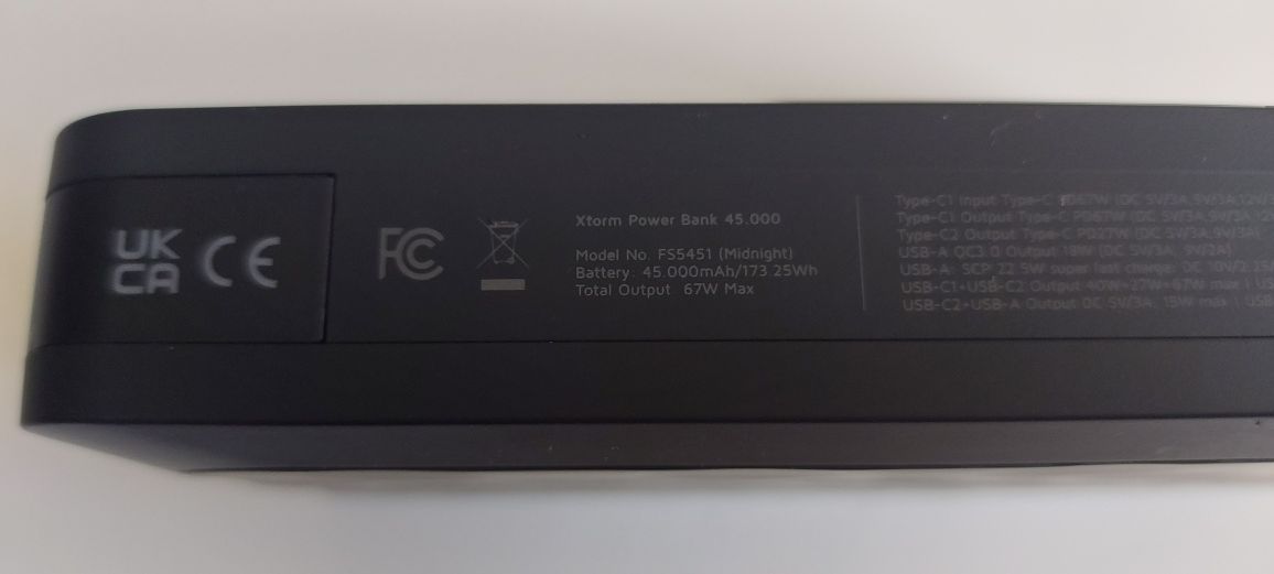 Powerbank Xtorm FS5451