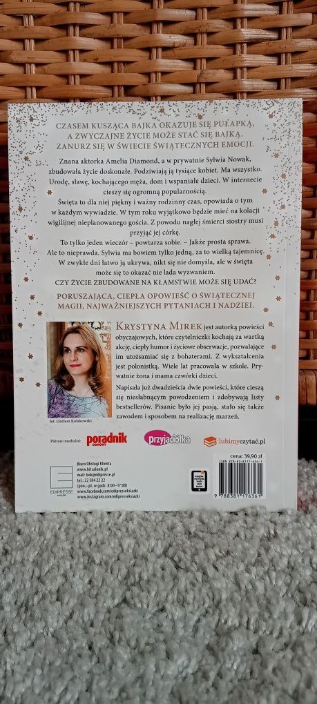 Książka "Tylko jeden wieczór " Krystyna Mirek