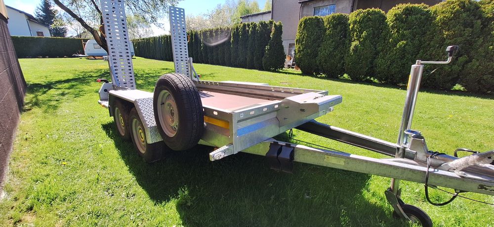 Przyczepa Wark pod minikoparkę 2500 dmc cena brutto f-vat