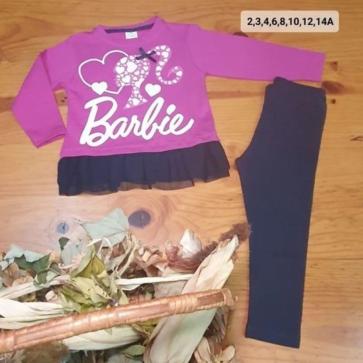 Conjunto de menina estampado