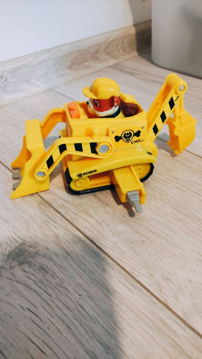 Psi patrol Rubble pojazd transformujący figurka