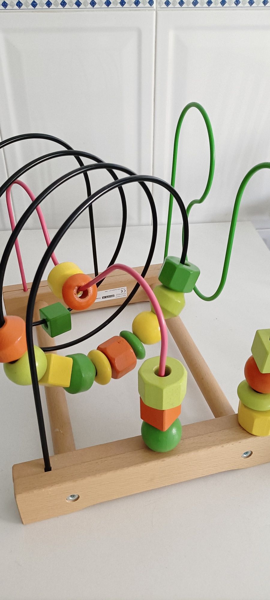 Labirinto de contas - Brinquedo IKEA - Como Novo