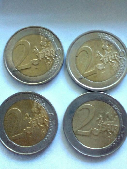 Монети 2 євро різних країн