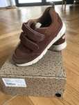 Skorzane adidasy sneakersy r. 31 Wheat chlopiece unisex brazowe wiosna