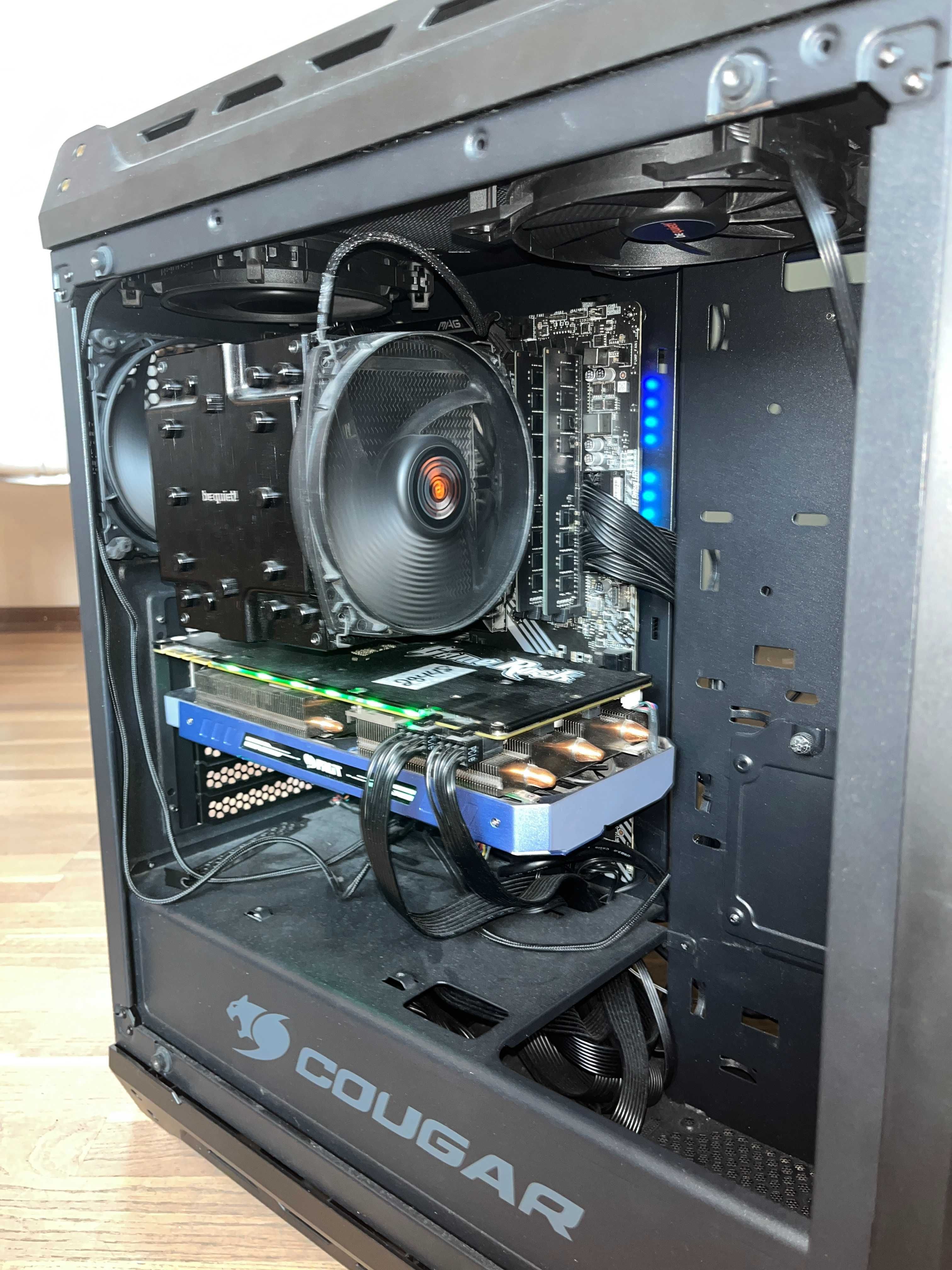 Игровой ПК ,amd Ryzen 9 5900x /32gb/rtx 1080 ti/ssd m2 512gb/atx850