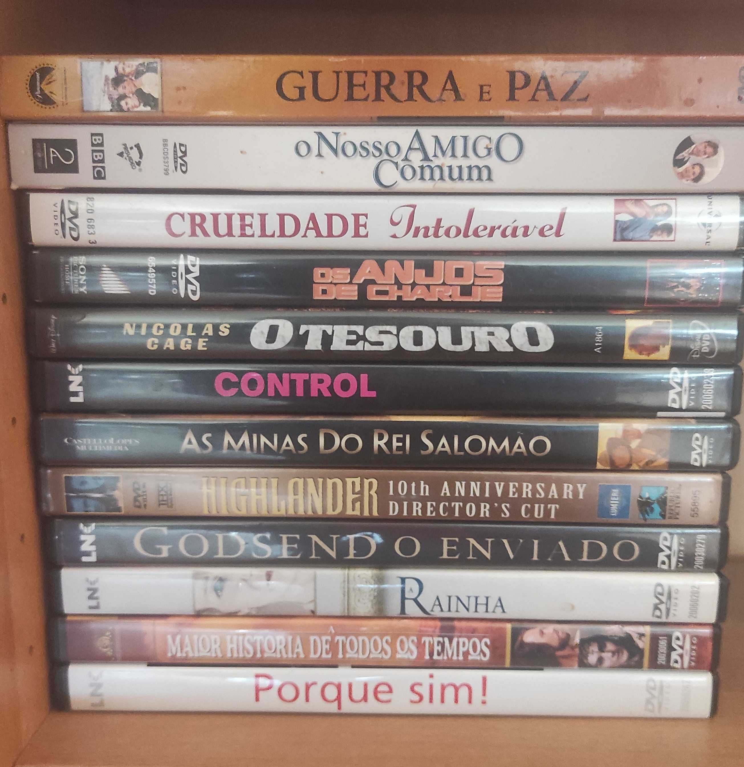 DVD vários para venda Lote 1