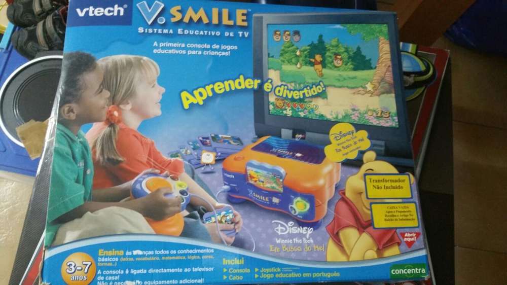 Consola Vsmile com varios jogos