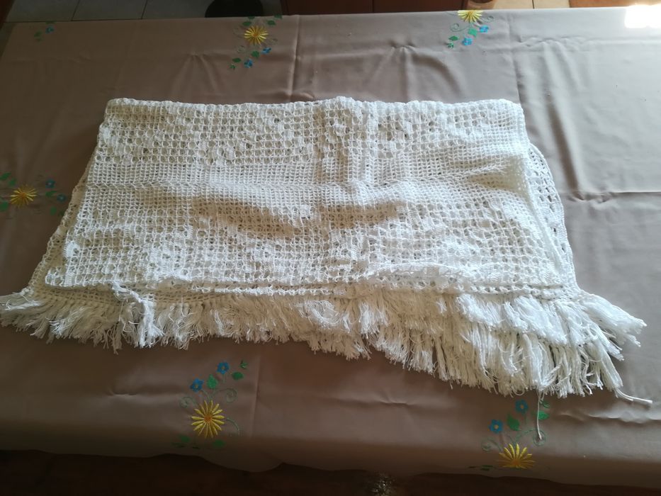 Colcha em crochet 189x160