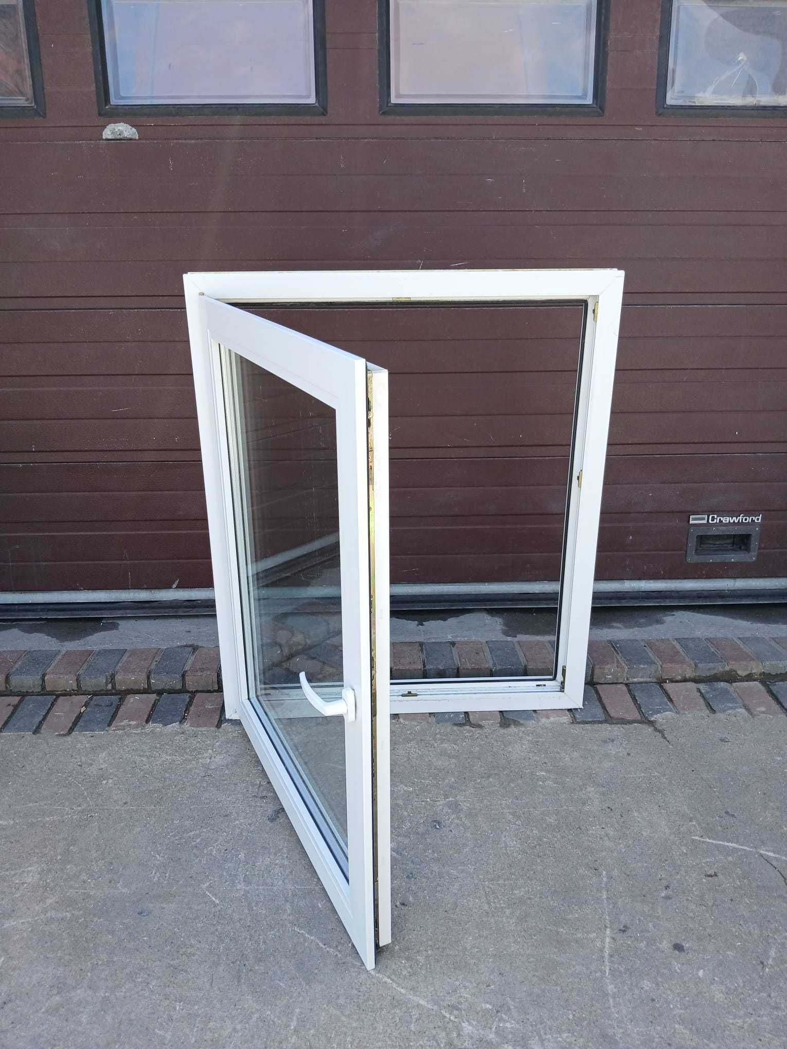 Okno białe używane 105x125 pcv okna Niemieckie DOWÓZ CAŁY KRAJ