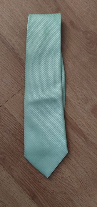 Krawat męski zielony