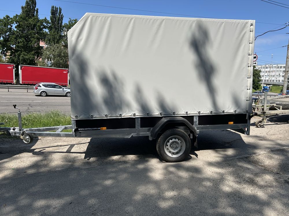 Міцний оцинкований легковий причіп 1.5х3.0