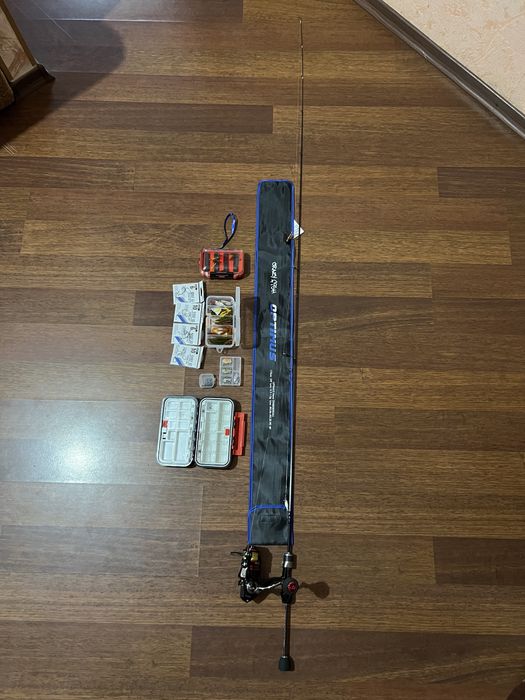 Нано джиговий спінінг crazy fish optimus