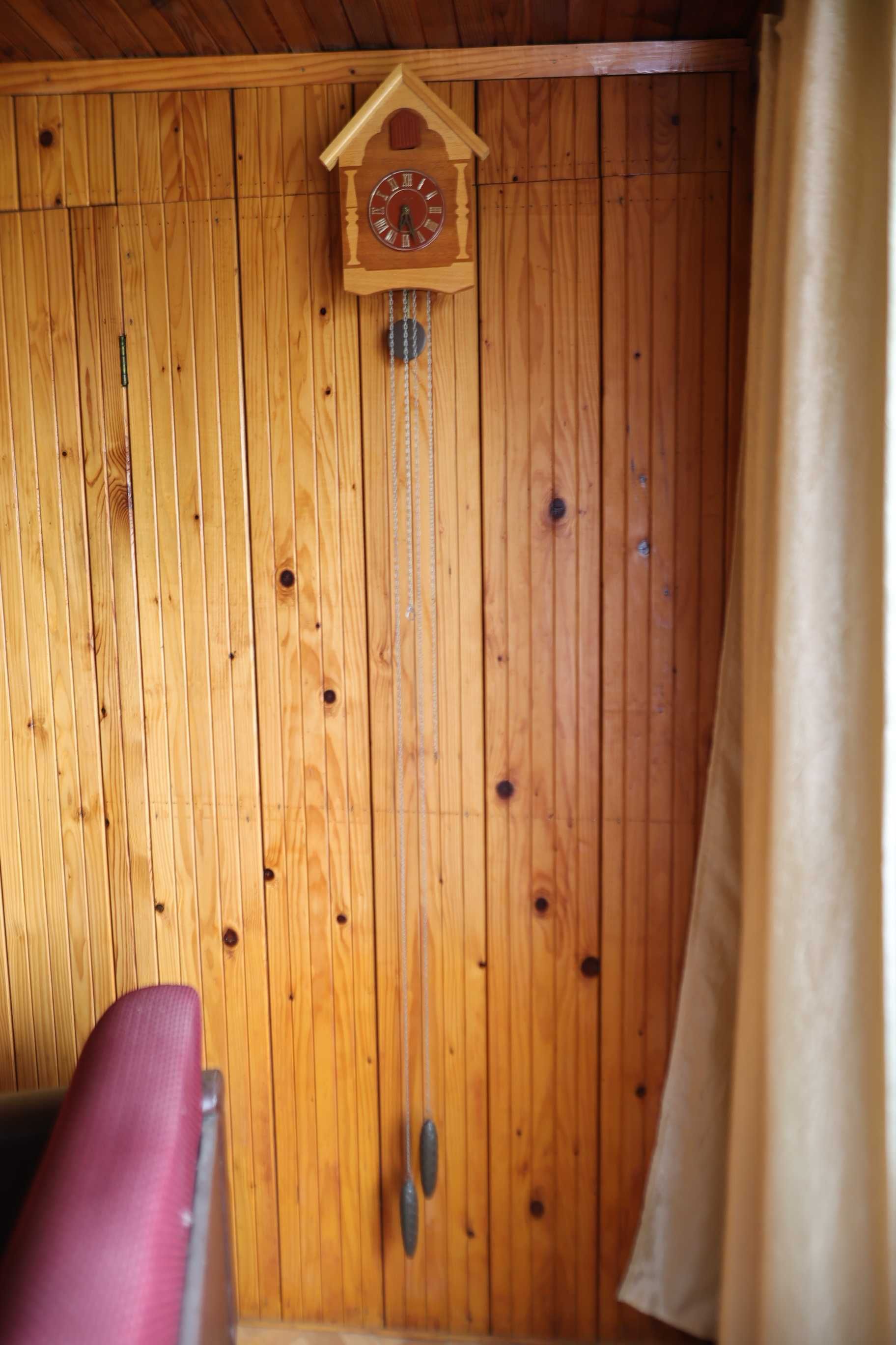 Zegar z kukułką Majak ZSRR drewniany