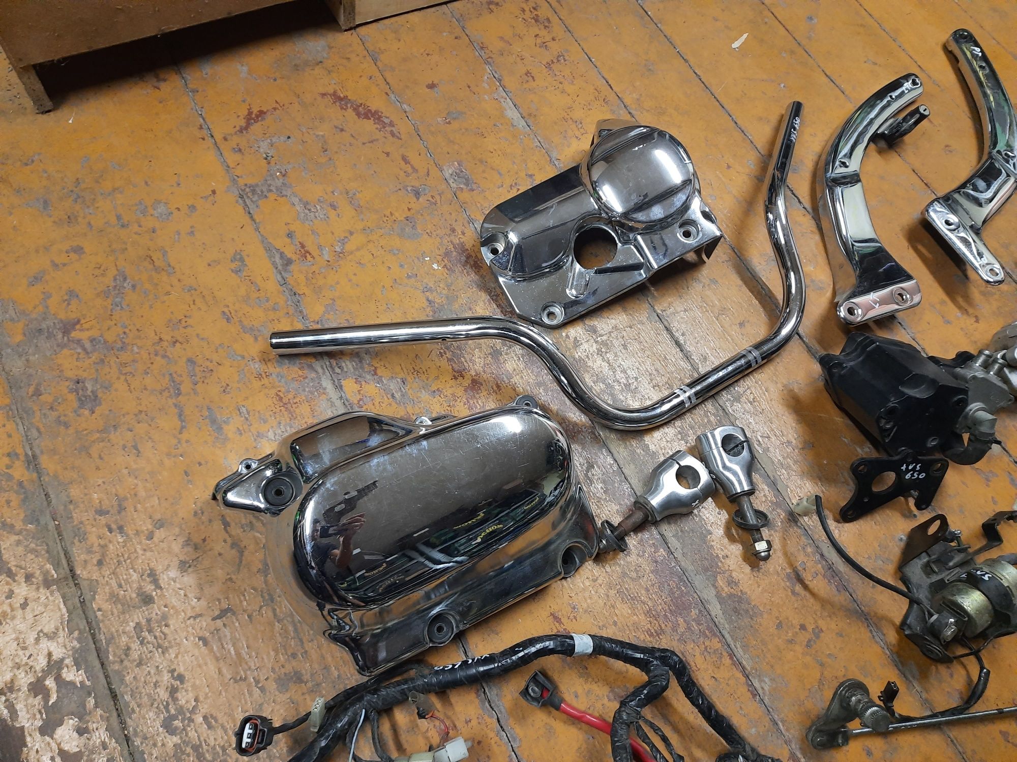 Yamaha Drag star 650 XVS 650 części dragstar osłona linka set pompa
