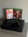 Xbox One X 1TB + FIFA 20 & Tekken 7 + Pad + Oryginalne pudełko!