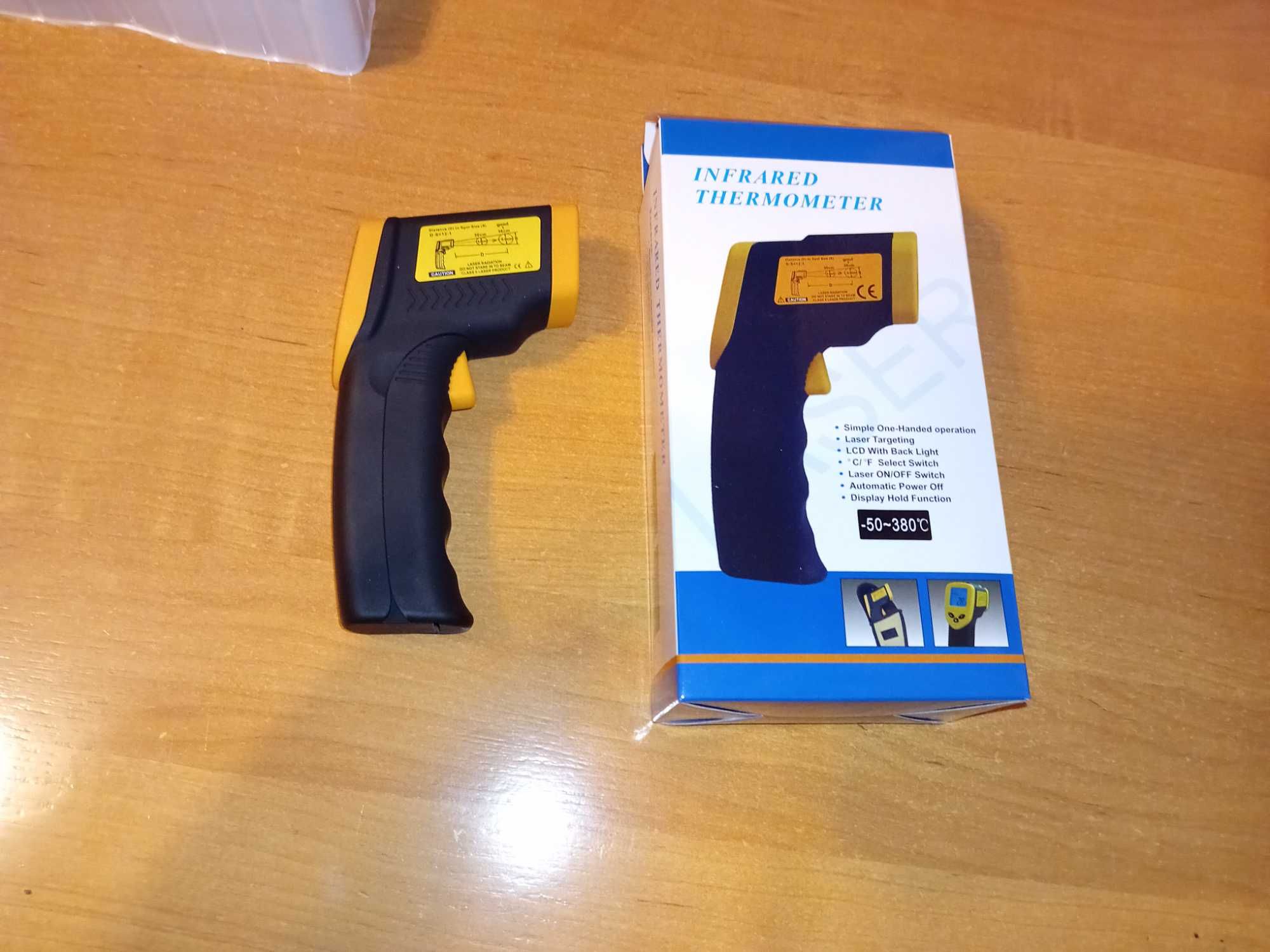 Sprzedam termometr LASEROWY od -50do 380*C