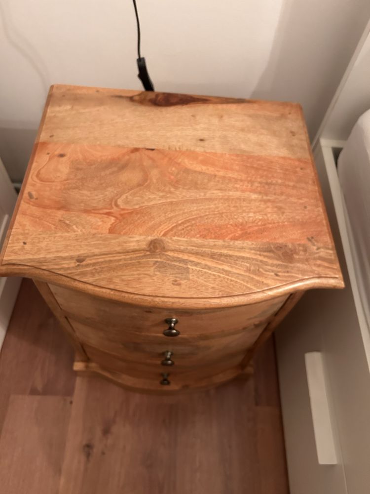 Szafka nocna nr 1 shabby chick rustykalne drewni mango